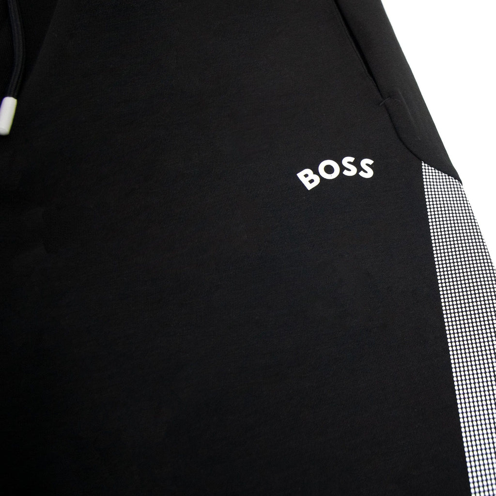 Hugo Boss Hadiko 2 Curved Logo Bottoms Black