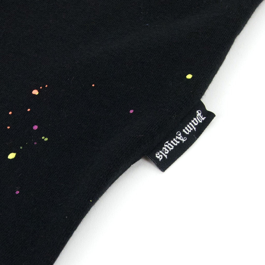 Palm Angels Pxp Painted Classic T Shirt Black/white