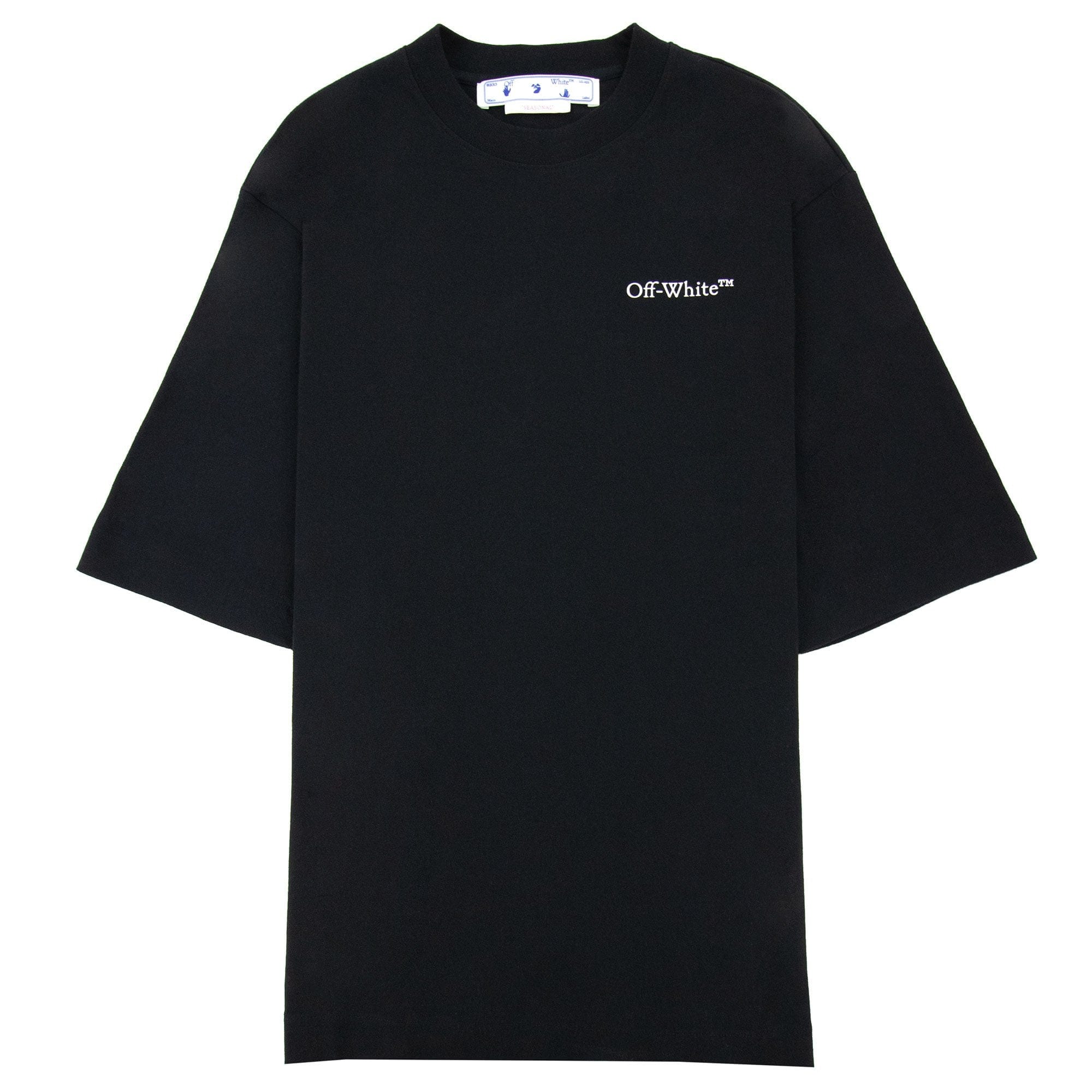 Off White Caravage Crownin Skate S/s T Shirt Black/white