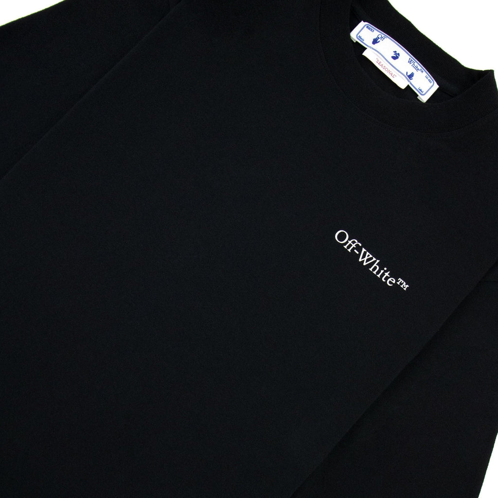 Off White Caravage Crownin Skate S/s T Shirt Black/white
