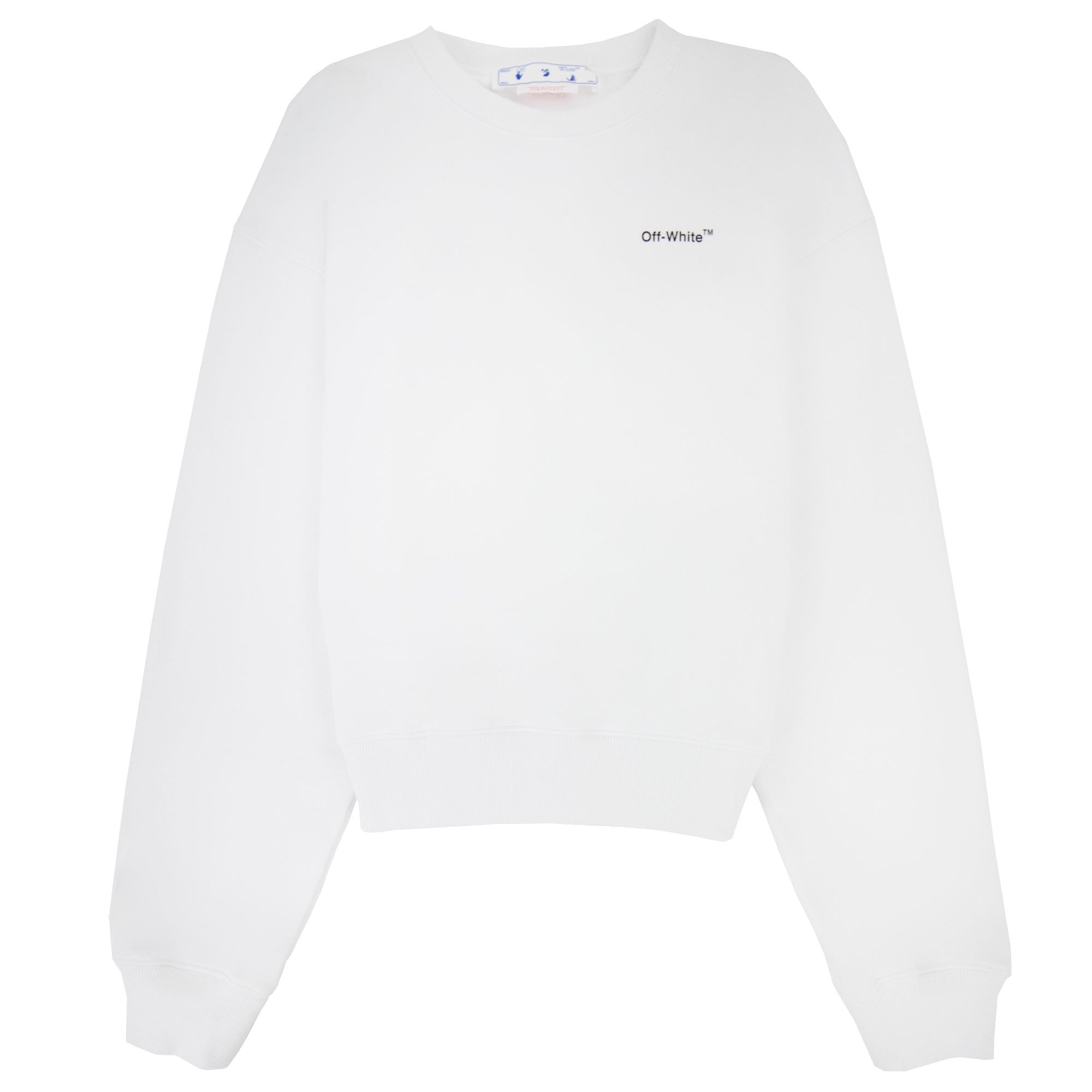 Off White Caravage Arrow Over Crewneck Sweatshirt White/black