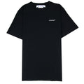 Off White Wave Diag Slim S/s T Shirt Black/white