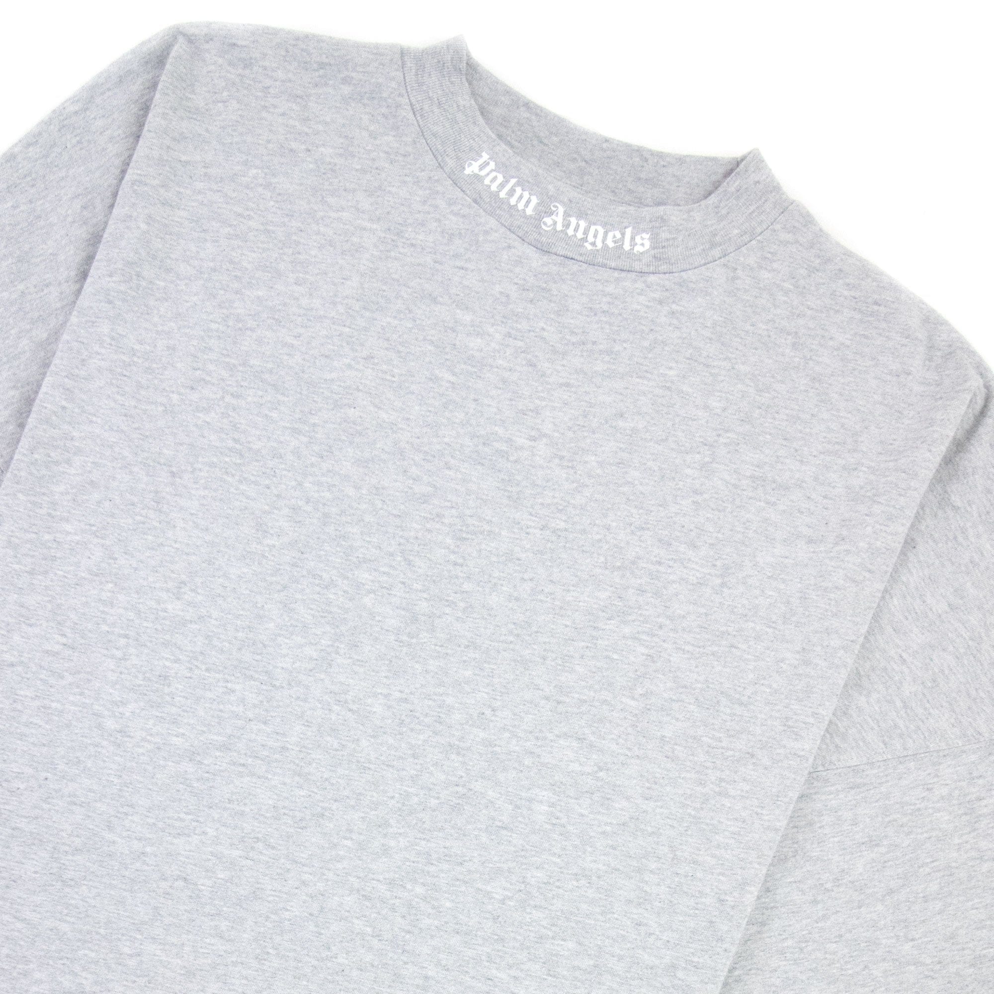 Palm Angels Classic Logo Over T Shirt Melange