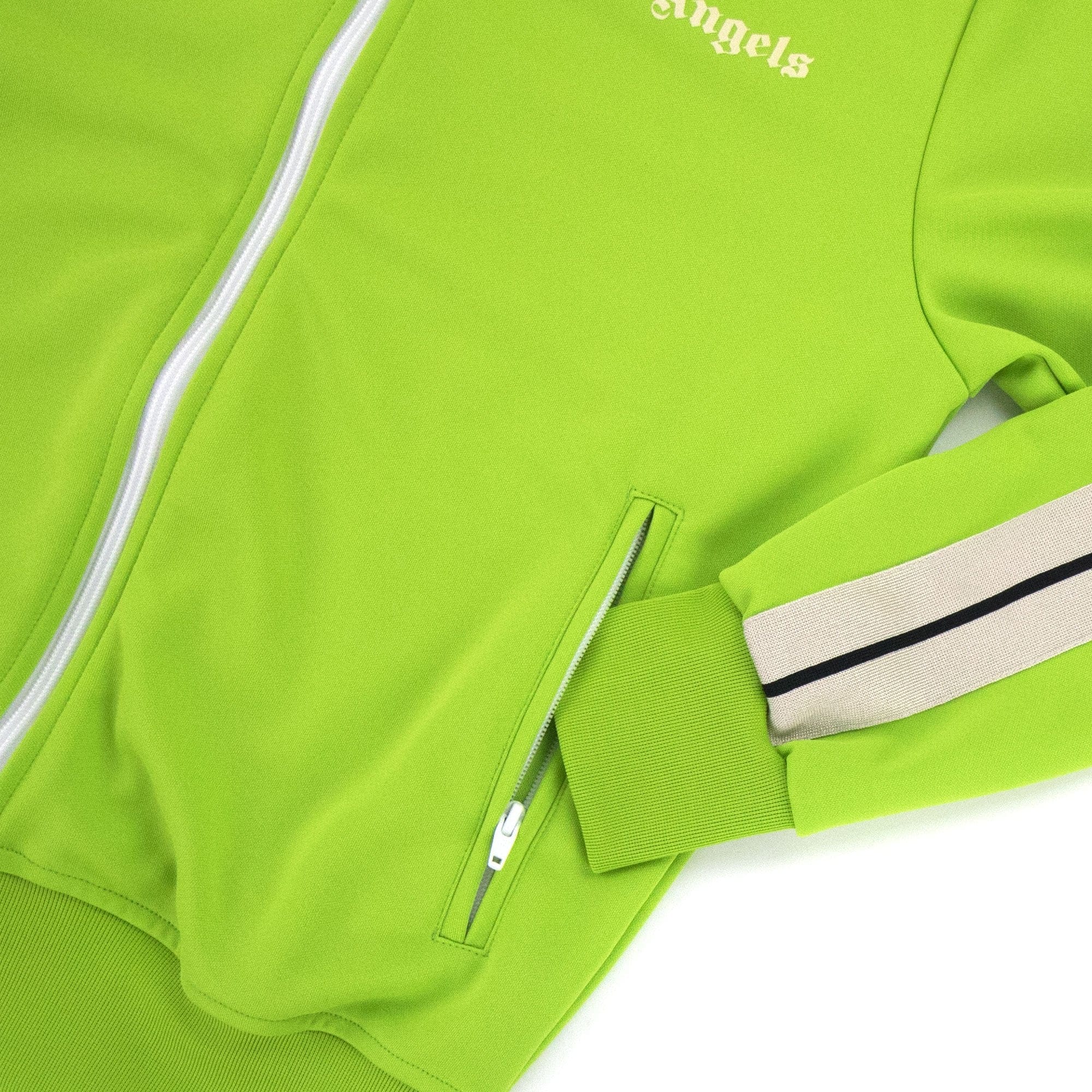 Palm Angels Autumn Blaze Tracksuit Jacket Lime Green