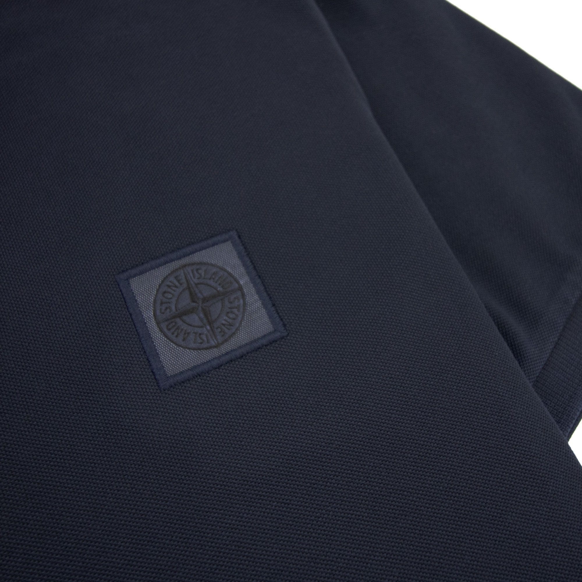 Stone Island Slim Fit Patch Polo Navy Blue V0024