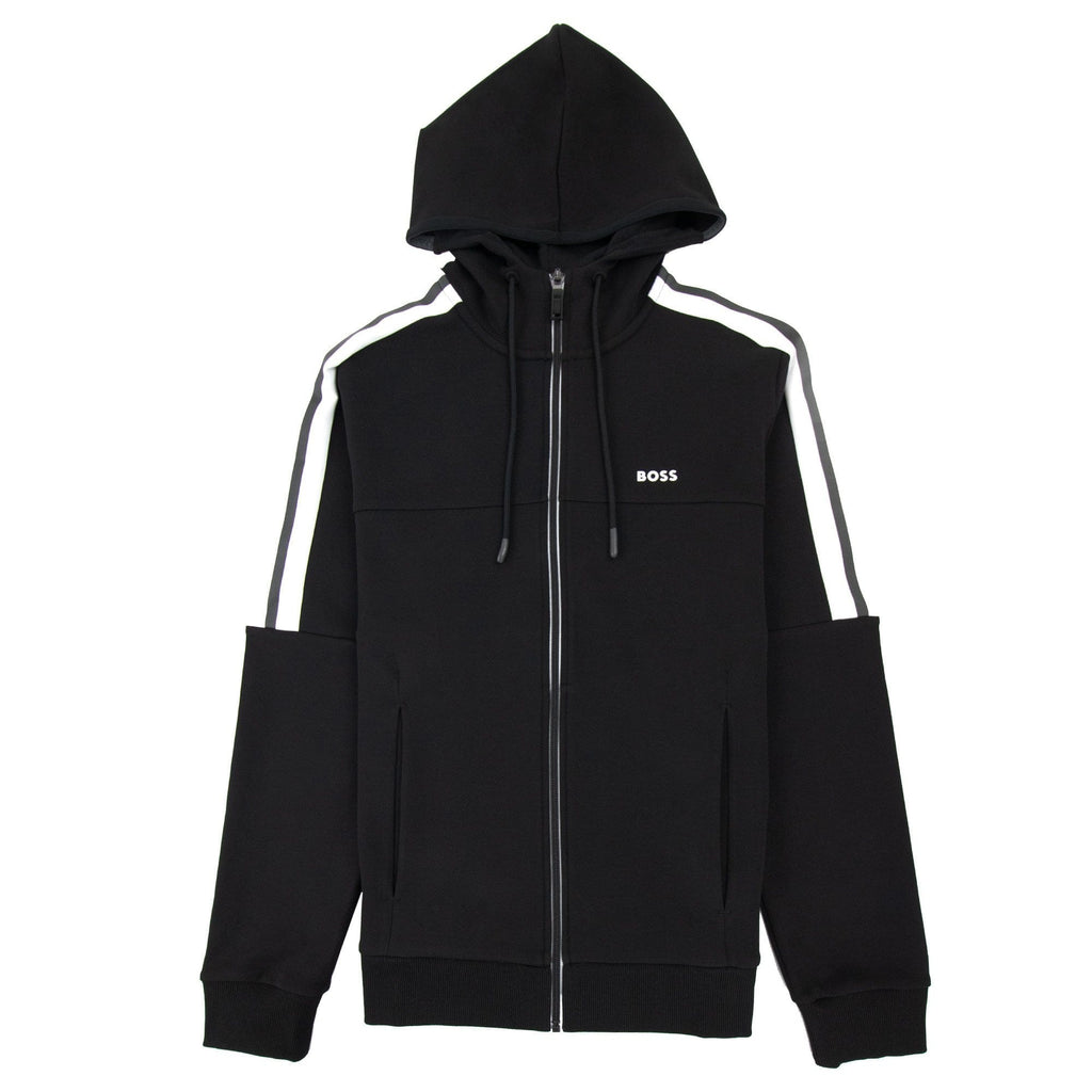 Hugo Boss Saggy 1 Hoody Side Stripes Black 001