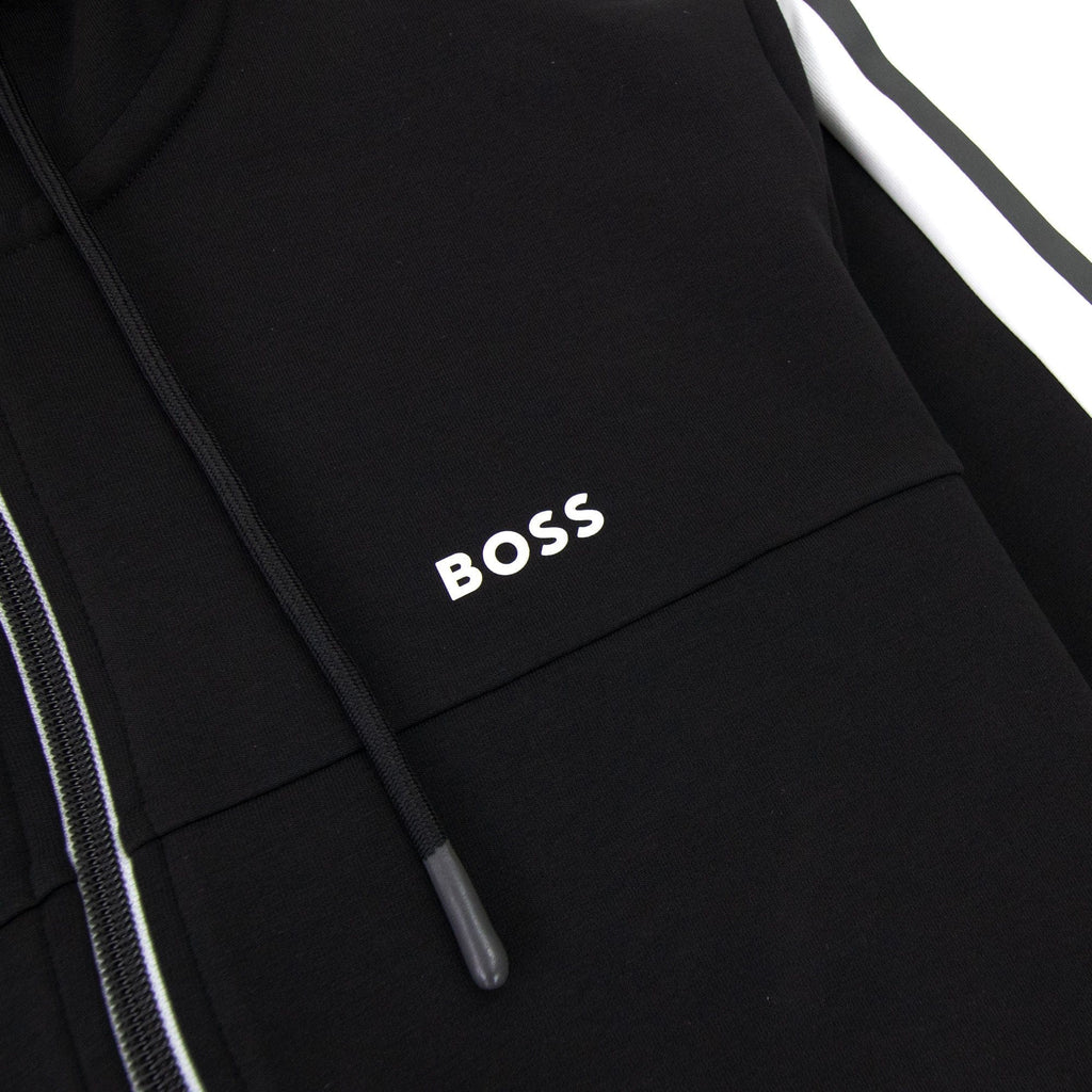 Hugo Boss Saggy 1 Hoody Side Stripes Black 001
