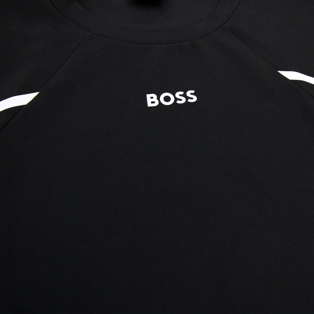 Hugo Boss Salbo Gym Logo Sweatshirt Black 001