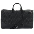 Fendi Ff Jacquard Duffel Bag Black