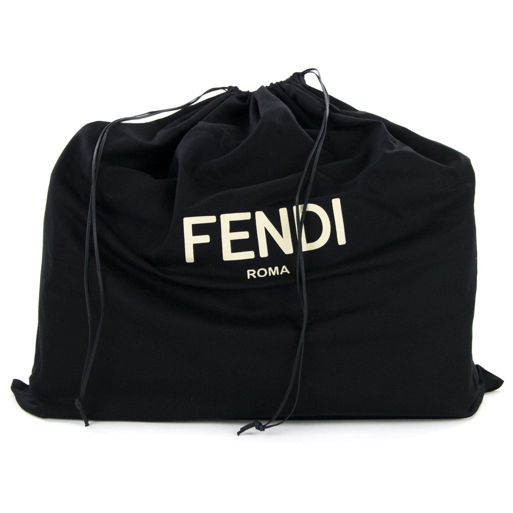 Fendi Ff Jacquard Duffel Bag Black