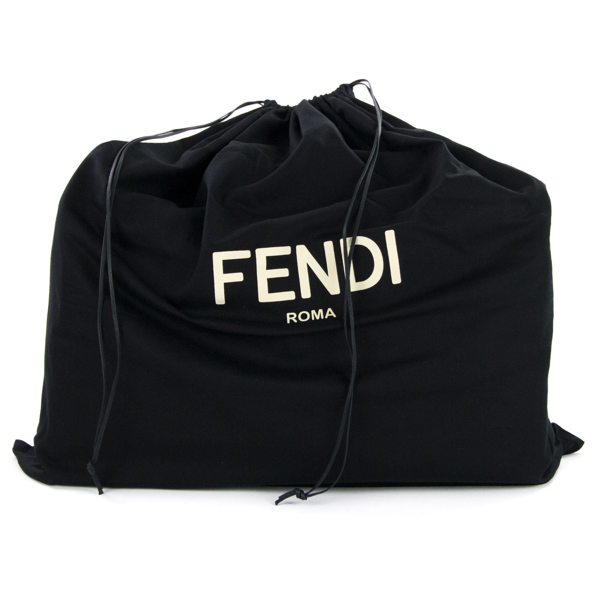 Fendi Ff Jacquard Duffel Bag Black