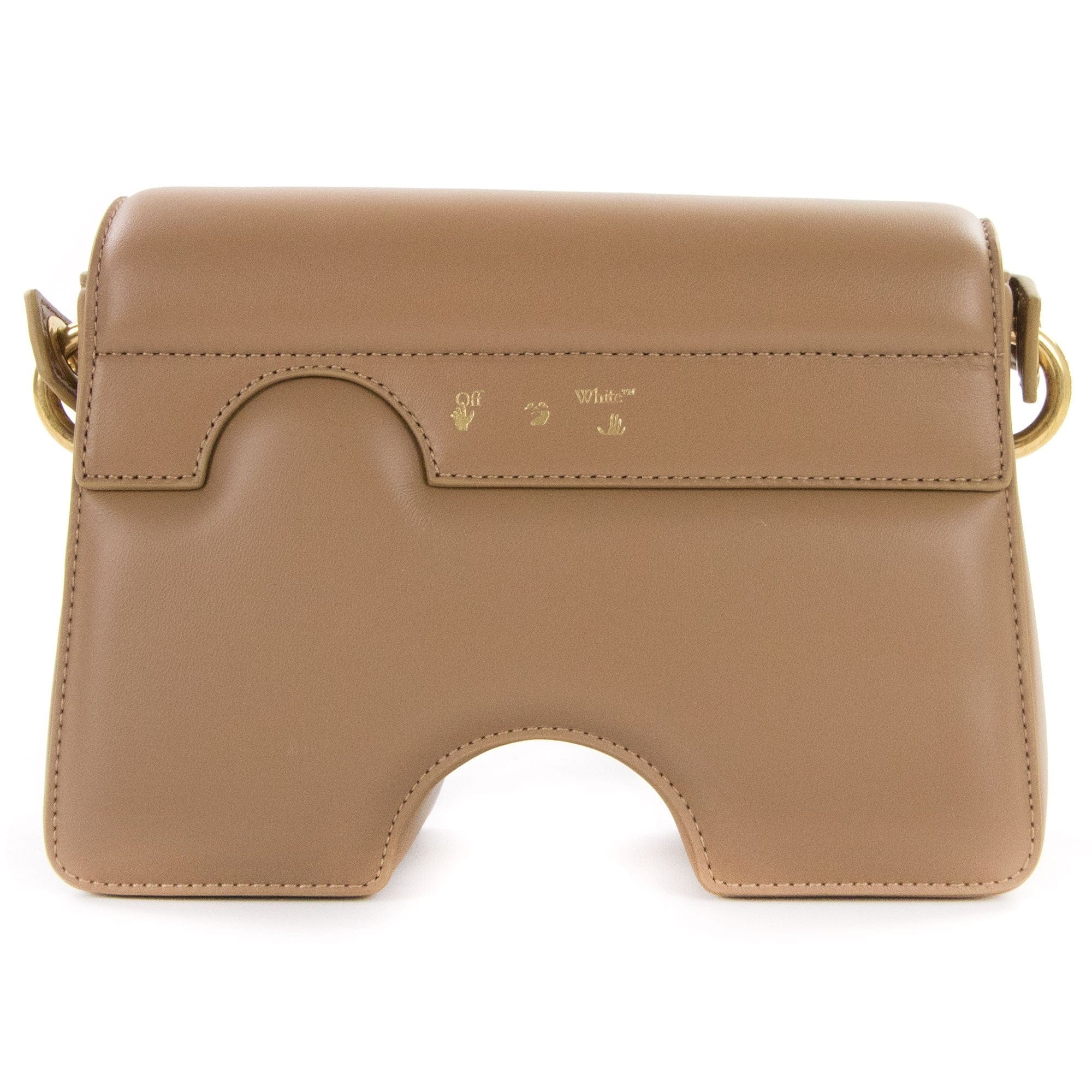 Off White Burrow Shoulder 22 Brown