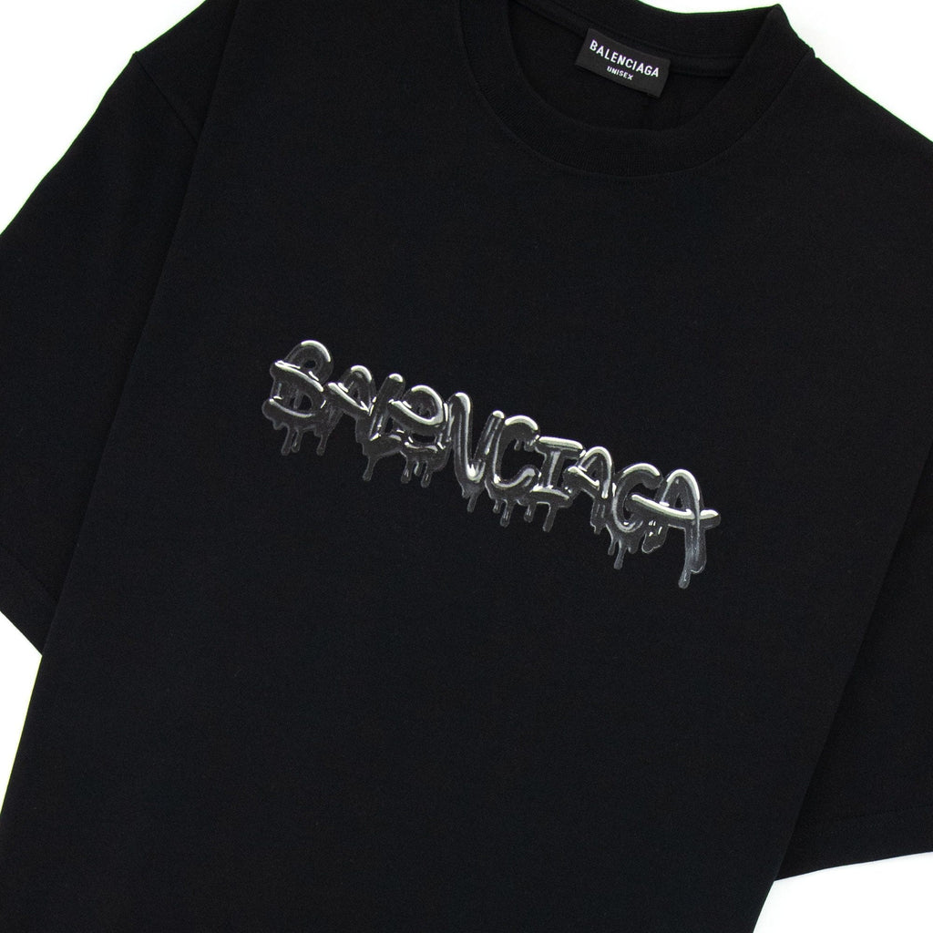 Balenciaga Slime T-shirt Medium Fit Black