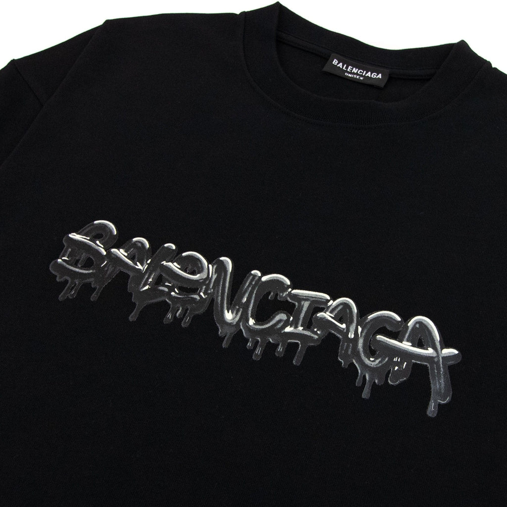 Balenciaga Slime T-shirt Medium Fit Black