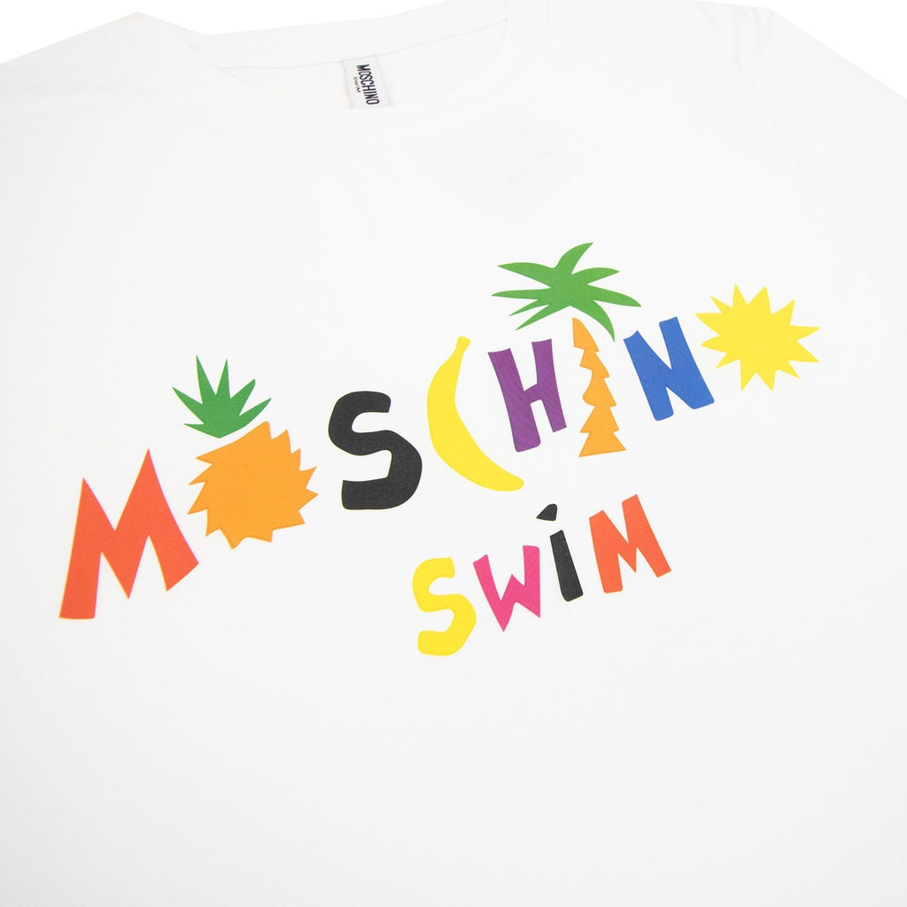 Moschino Swim Moschino Fruits T-shirt White