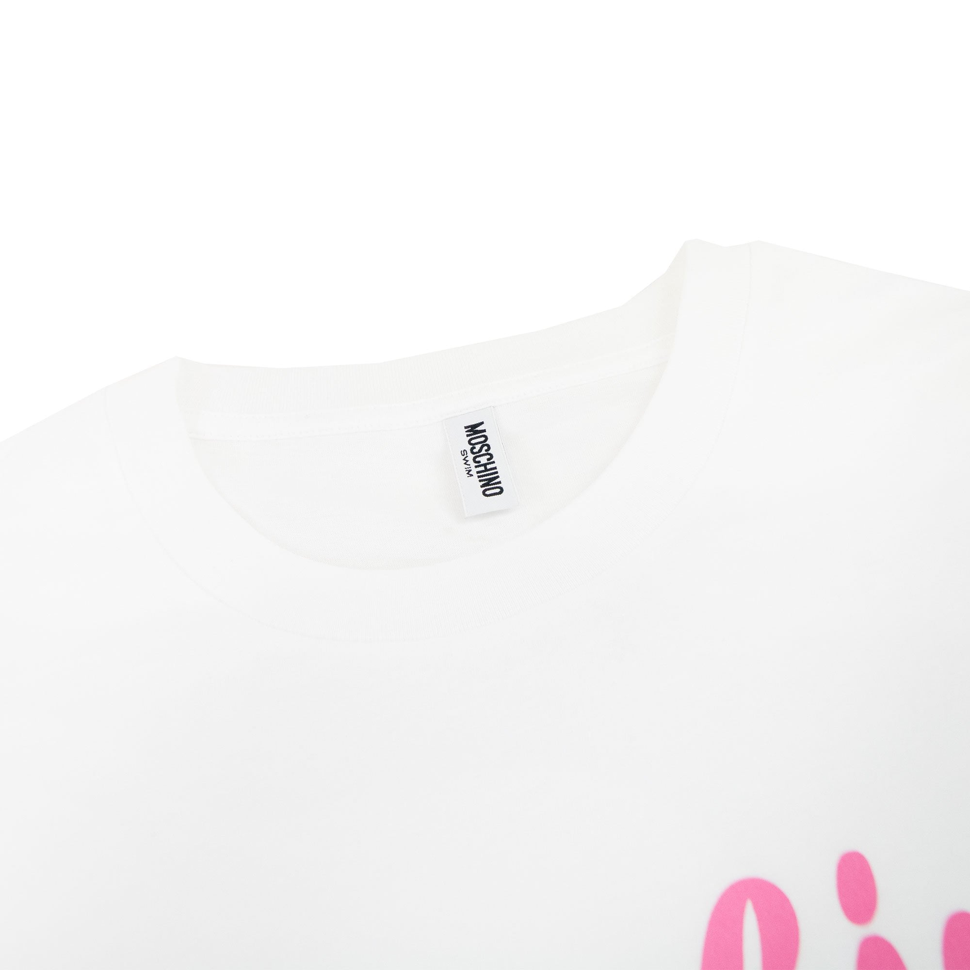 Moschino Swim Moschino Parrot Tee White