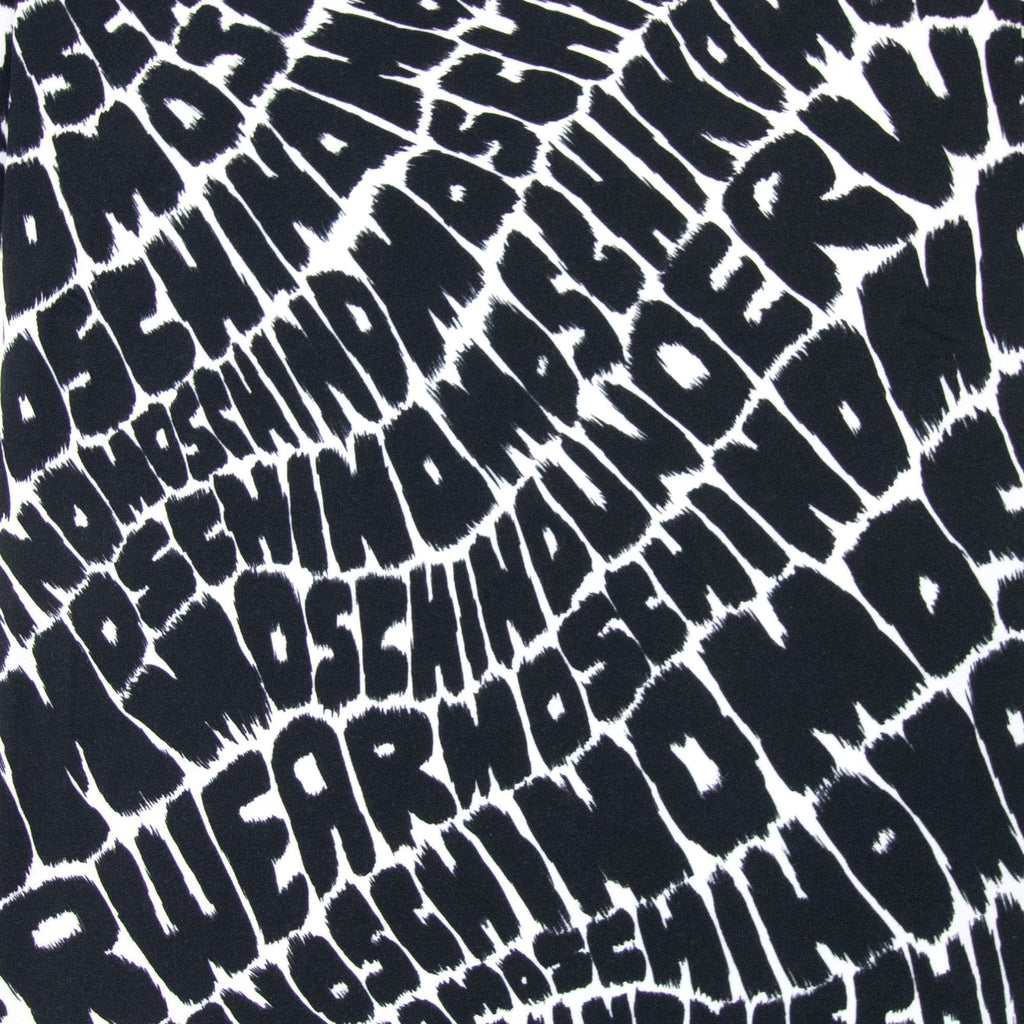 Moschino Underwear All Over Logo T-shirt Black