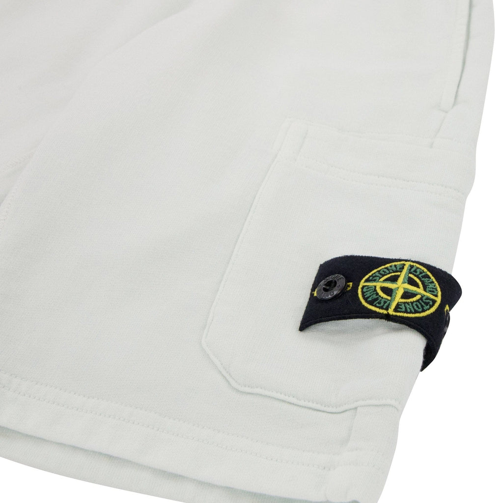 Stone Island Junior S/s Shorts Light Blue