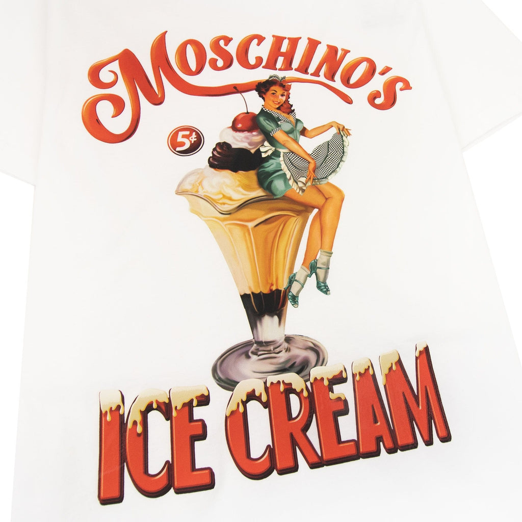 Moschino Couture Moschino Ice Cream T-shirt White