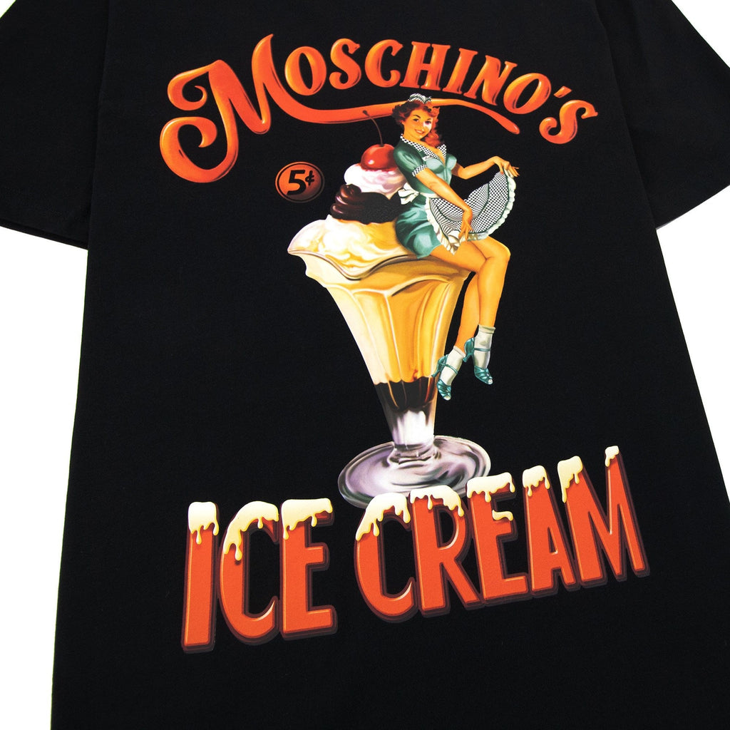 Moschino Couture Moschino Ice Cream T-shirt Black