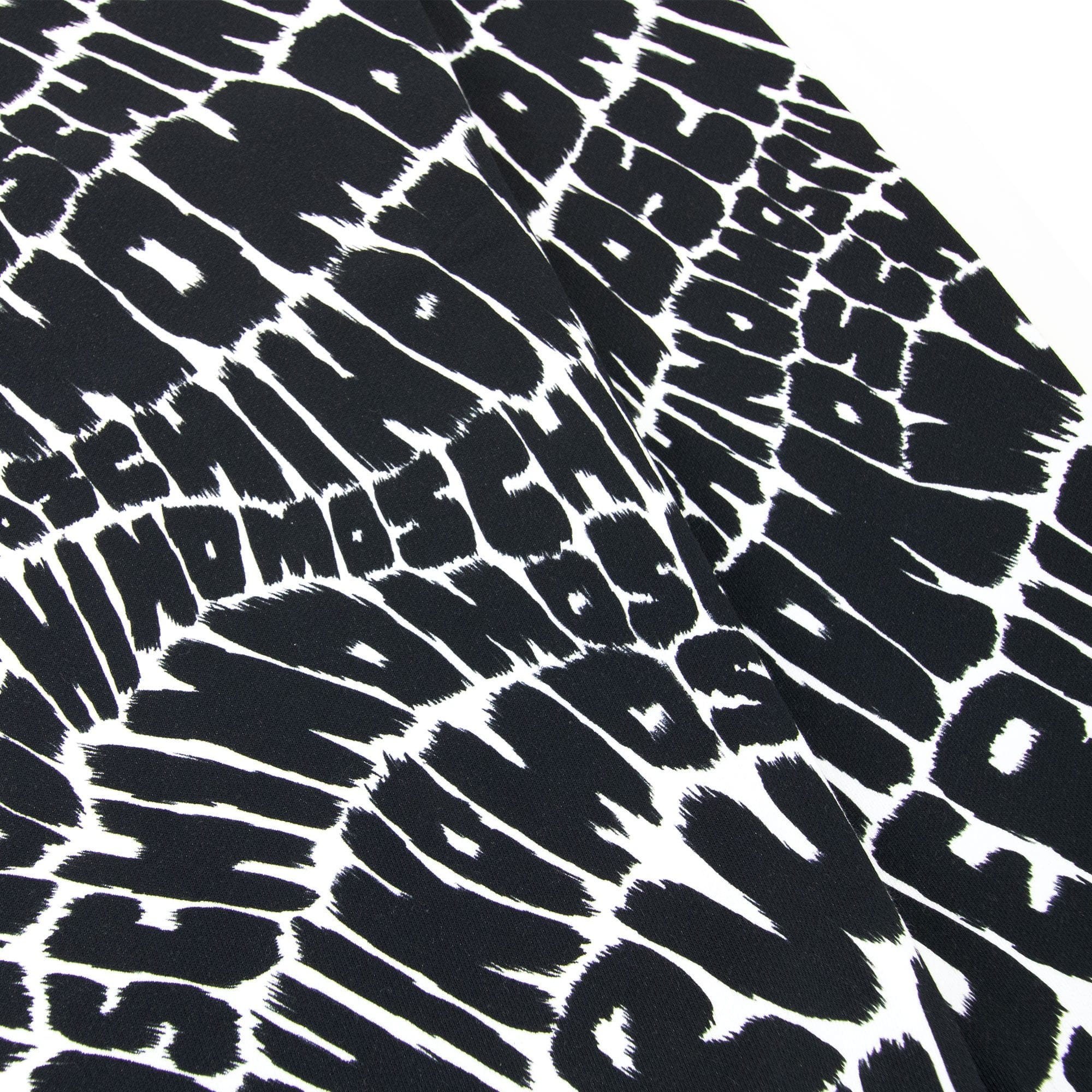 Moschino Underwear All Over Logo Sweatshirt Black