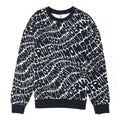 Moschino Underwear All Over Logo Sweatshirt Black