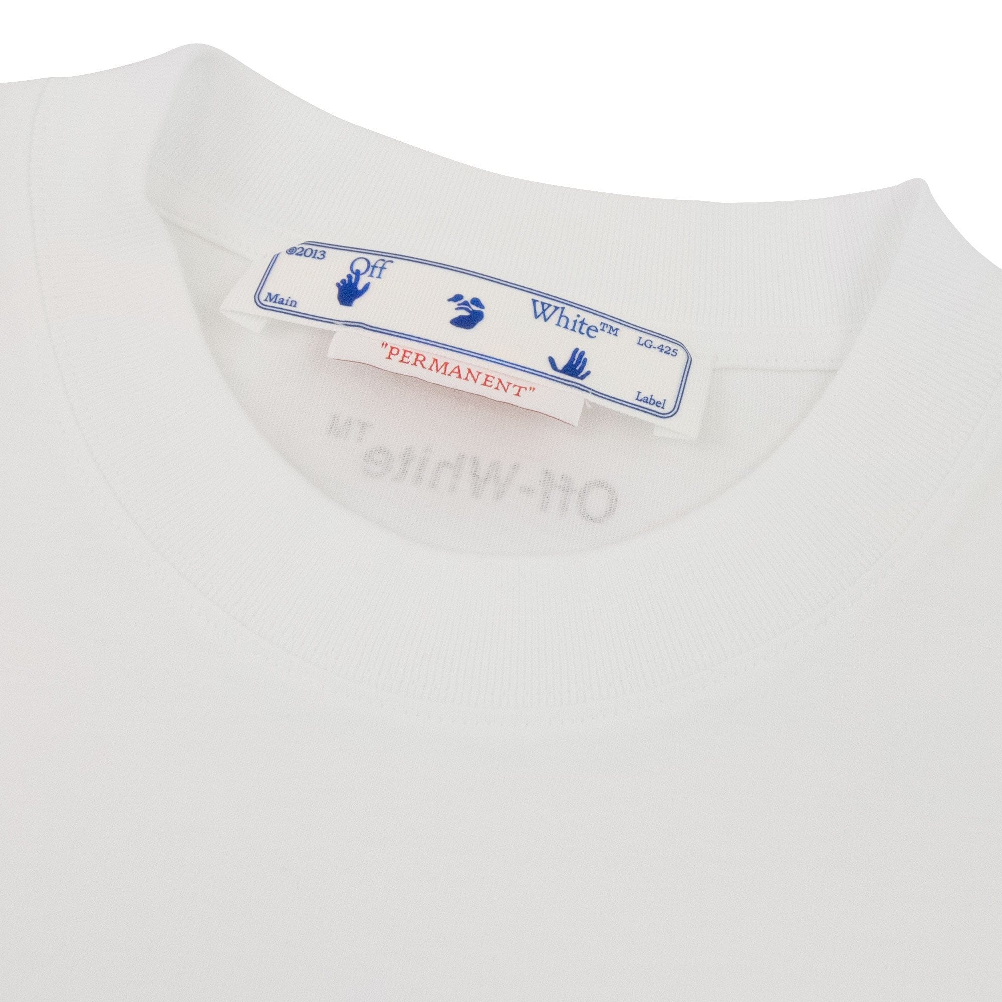 Off White Single Arrow S/s Slim Fit T Shirt White/Black