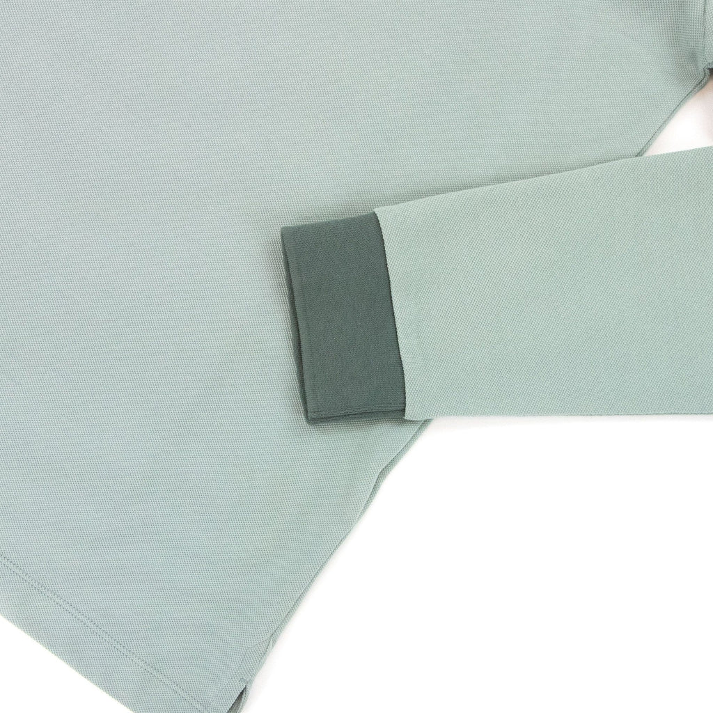 Burberry Lawford L/s Polo Eucalyptus Green