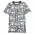 Moschino Underwear All Over Logo T Shirt White/black 1555
