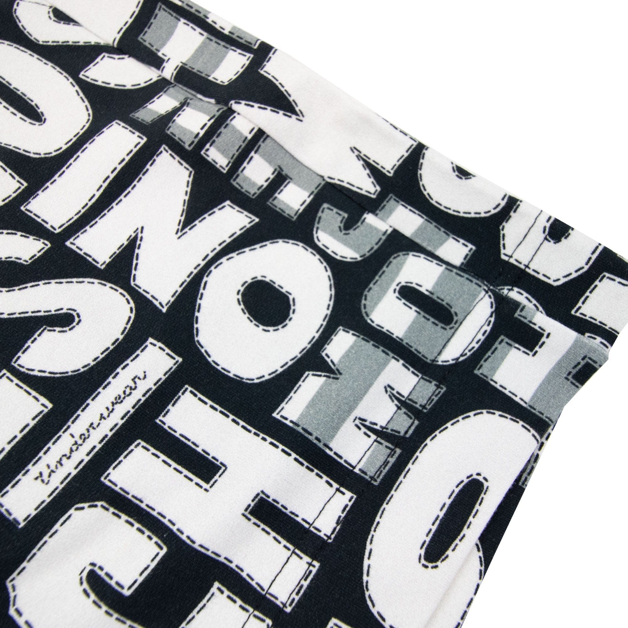 Moschino Underwear All Over Print Shorts White/black 1555