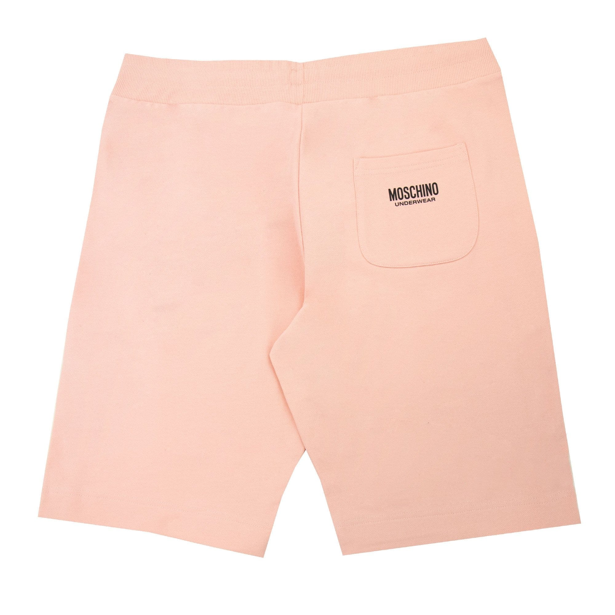 Moschino Underwear Logo Tape Shorts Pink 0227