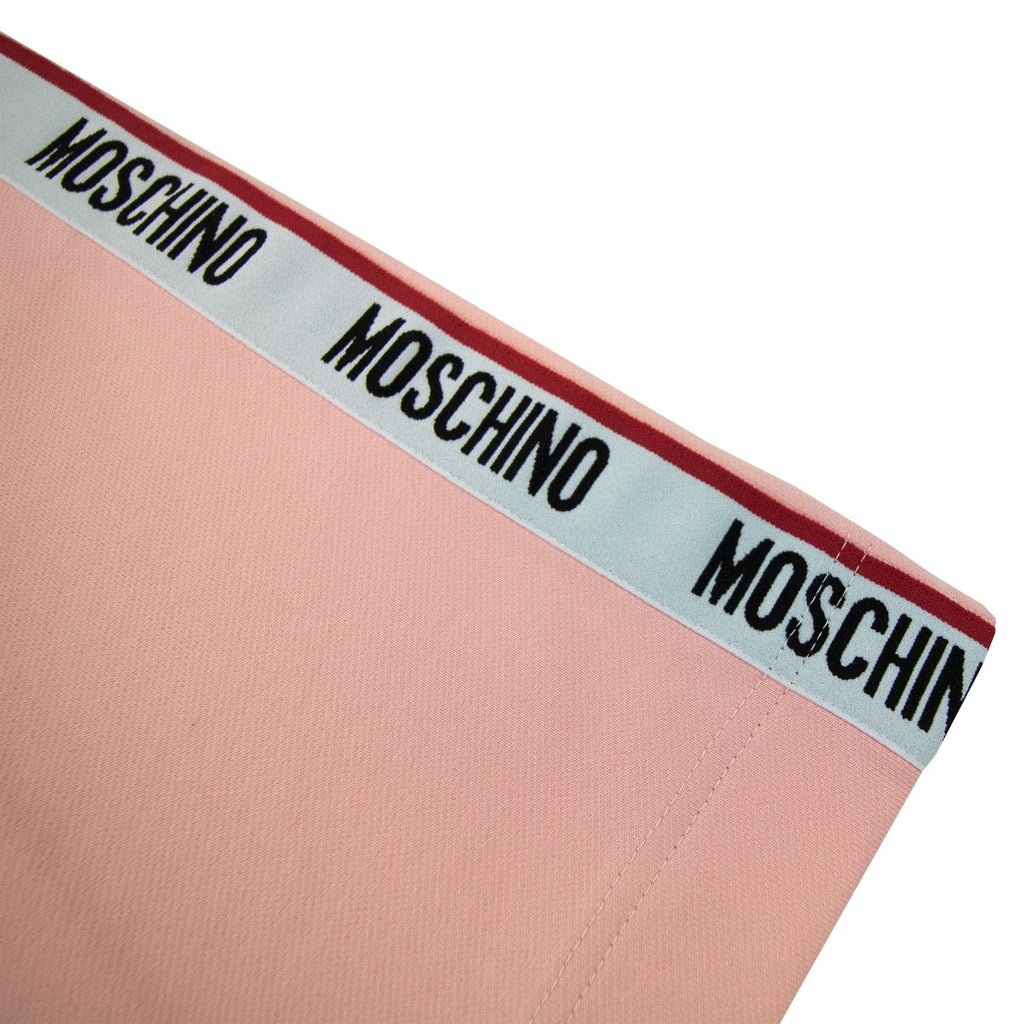 Moschino Underwear Logo Tape Shorts Pink 0227