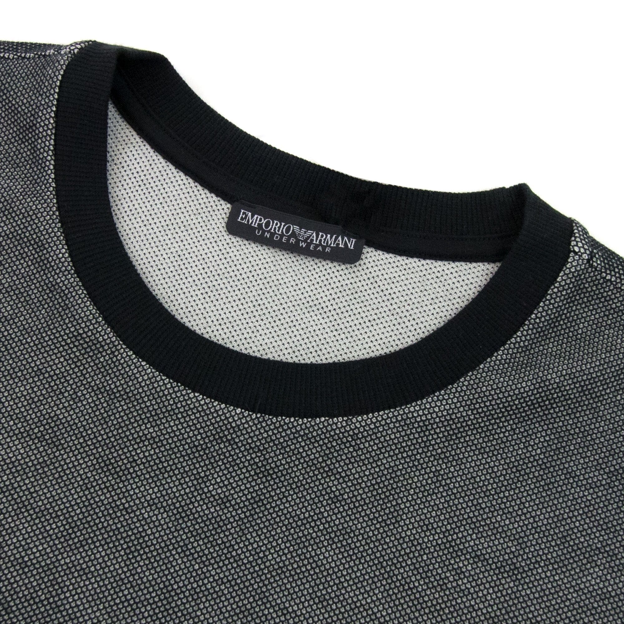 Emporio Armani Ea Crew Neck Sweater Black