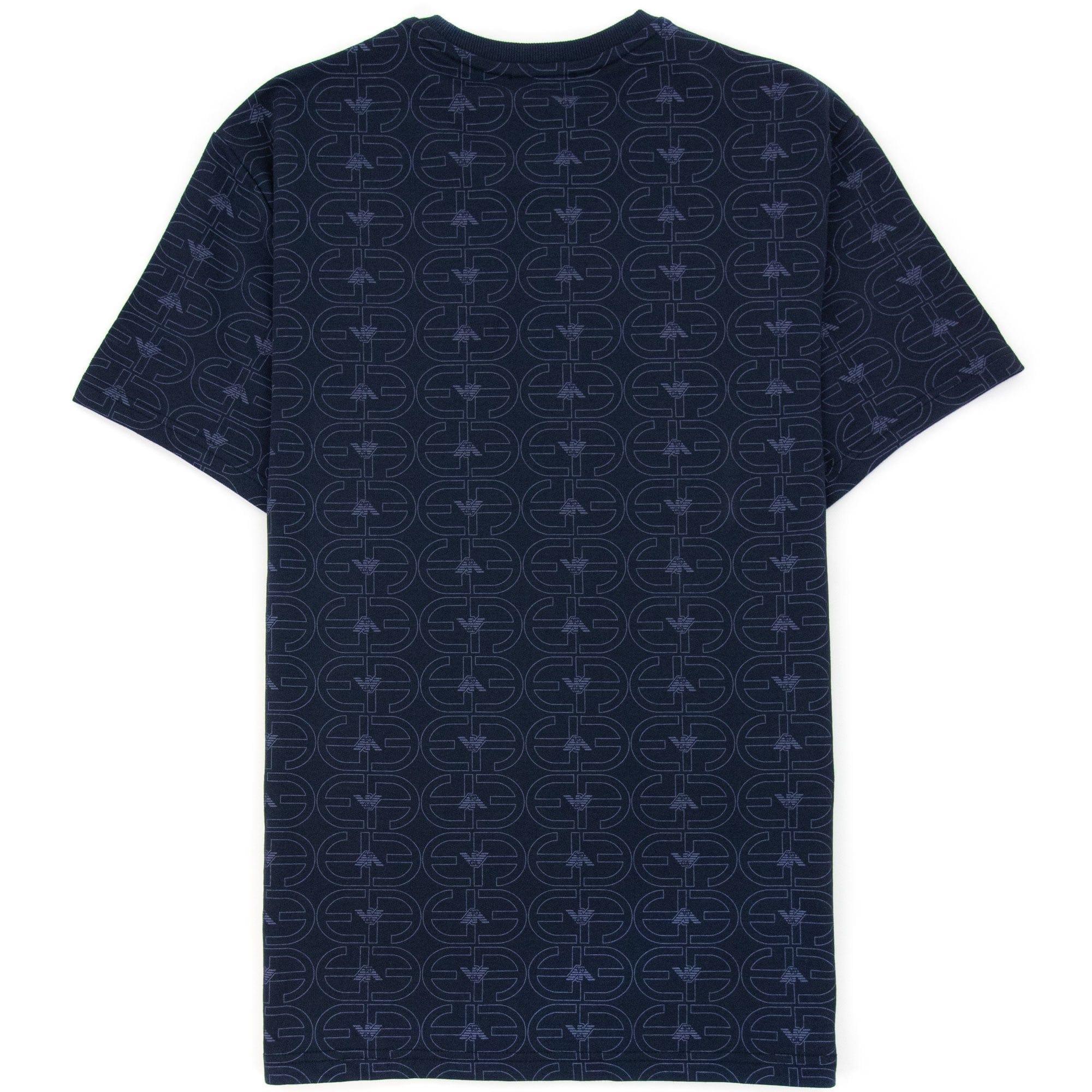 Emporio Armani Logo Loungewear T Shirt Navy
