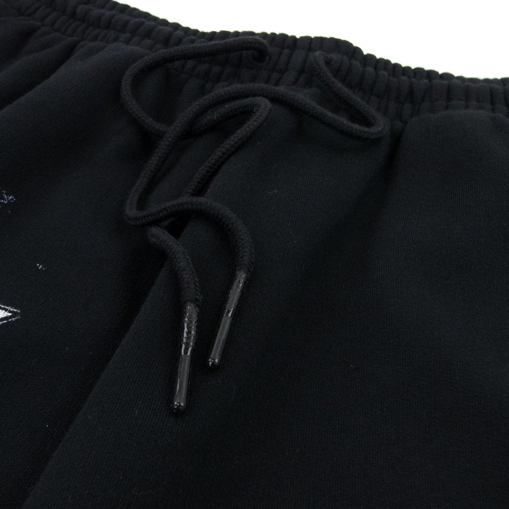 Off White Tribal Type Skate Sweat Shorts Black/white