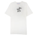 Off White Tribal Type Slim Fit S/s T Shirt White/black