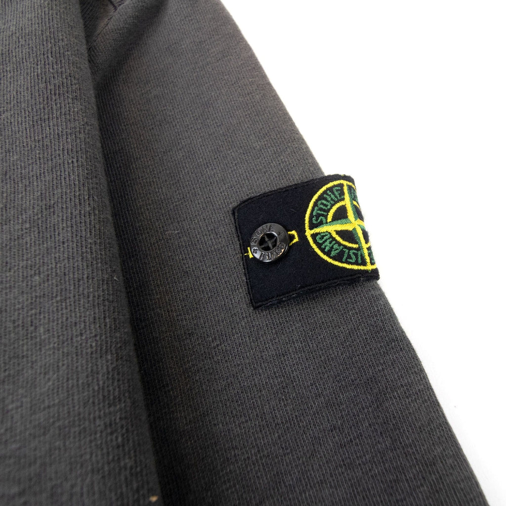 Stone Island Junior Light Fleece Crewneck Sweatshirt Grey V0165
