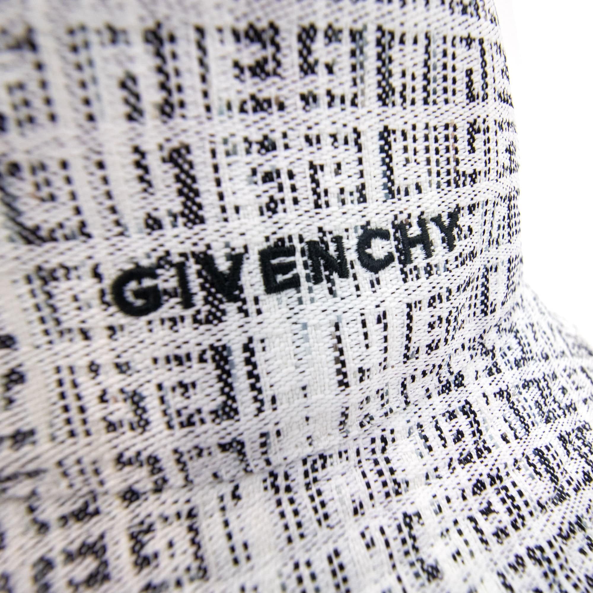 Givenchy 4g Logo-jacquard Bucket Hat Black