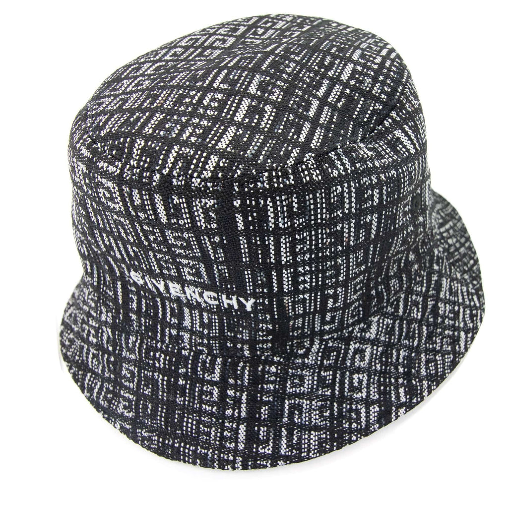 Givenchy 4g Logo-jacquard Bucket Hat Black
