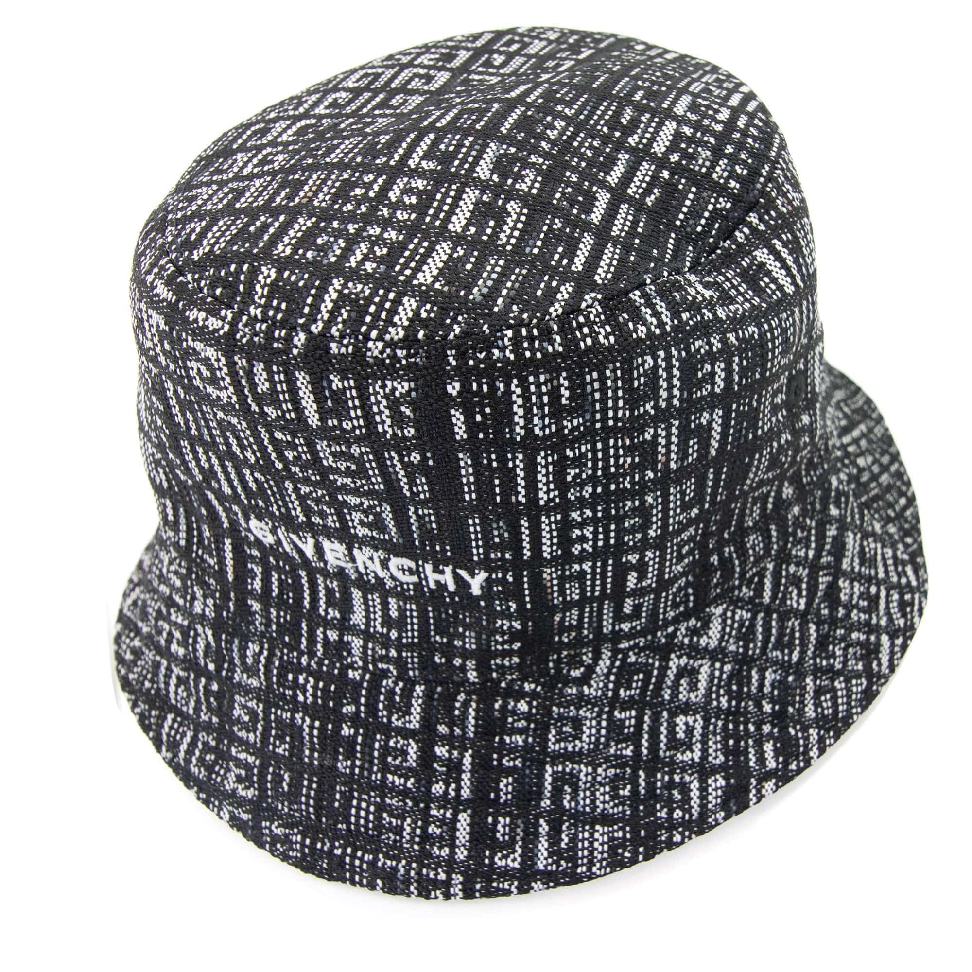 Givenchy 4g Logo-jacquard Bucket Hat Black