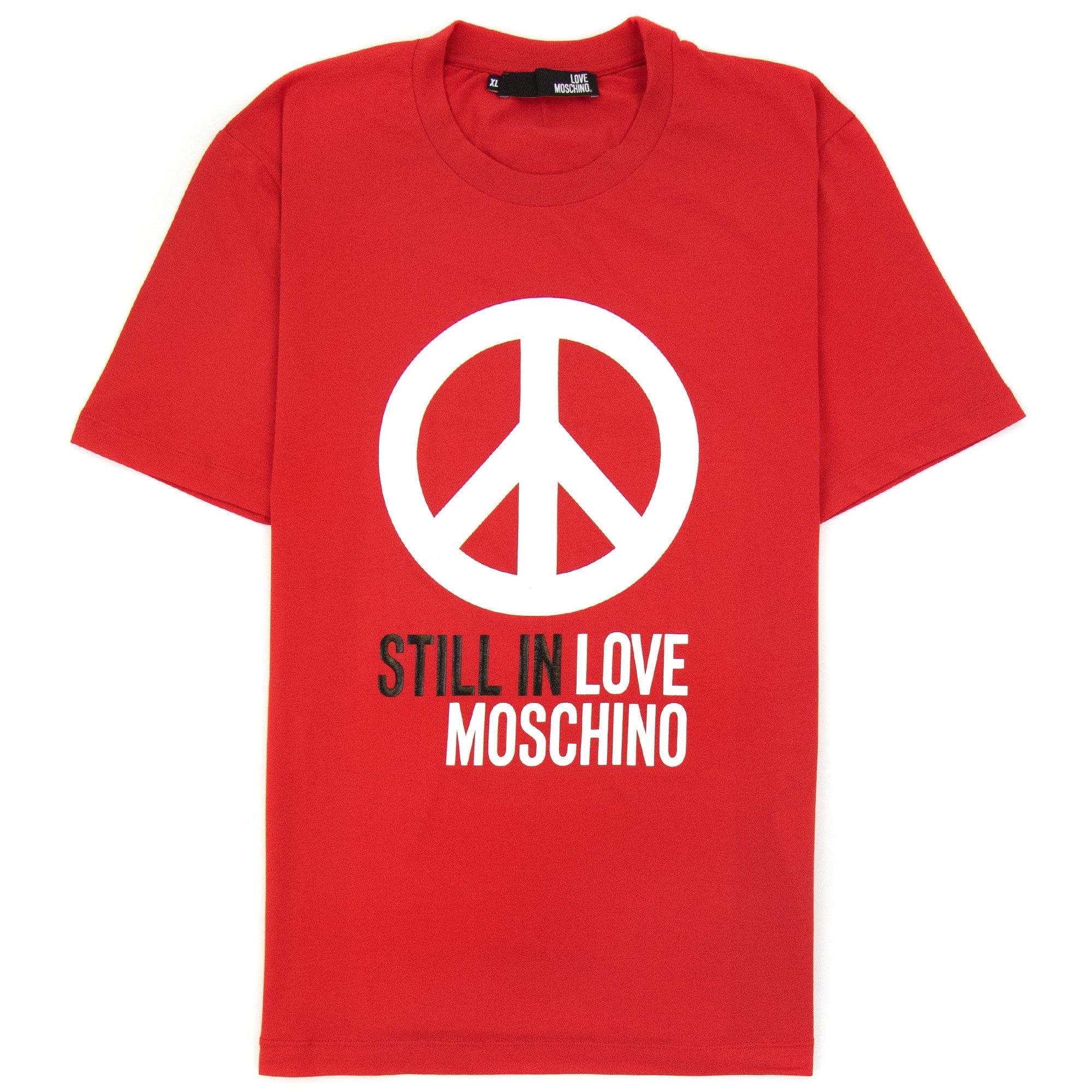 Love Moschino Still In Love T/s Red