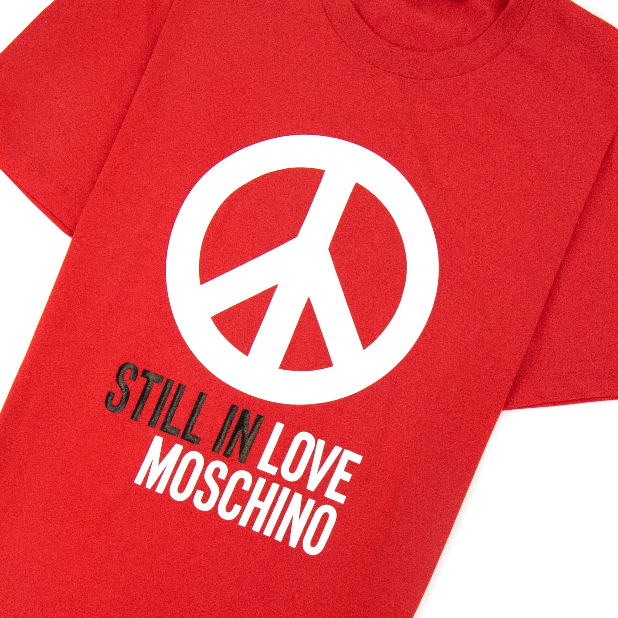 Love Moschino Still In Love T/s Red