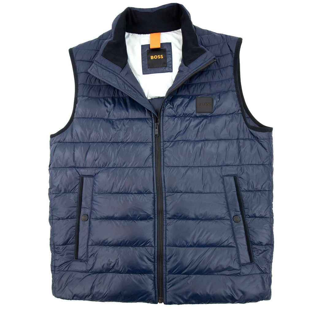 Hugo Boss Odeno Padded Gilet Navy 404