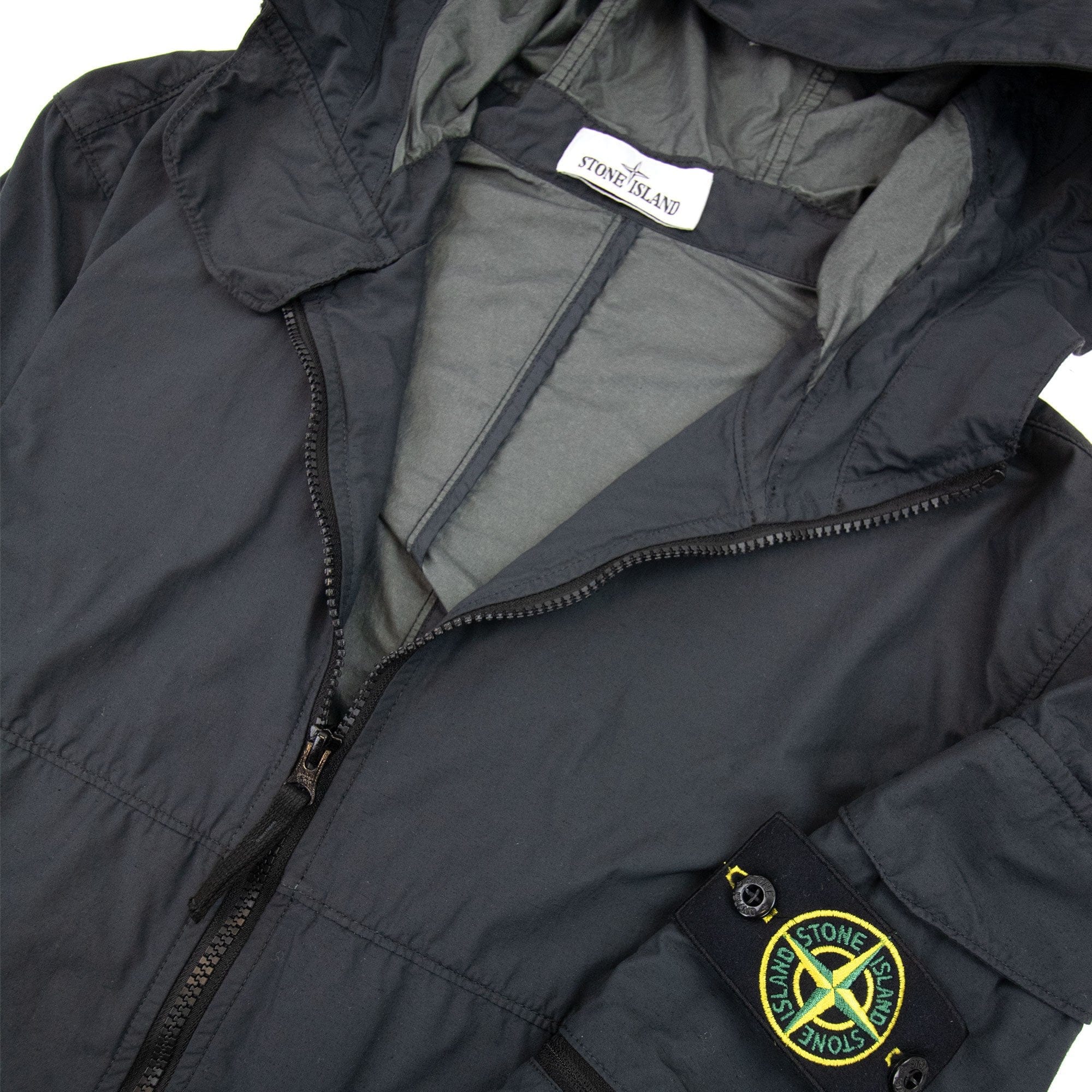 Stone Island 40632 Naslan Light Watro Garment Dyed Grey