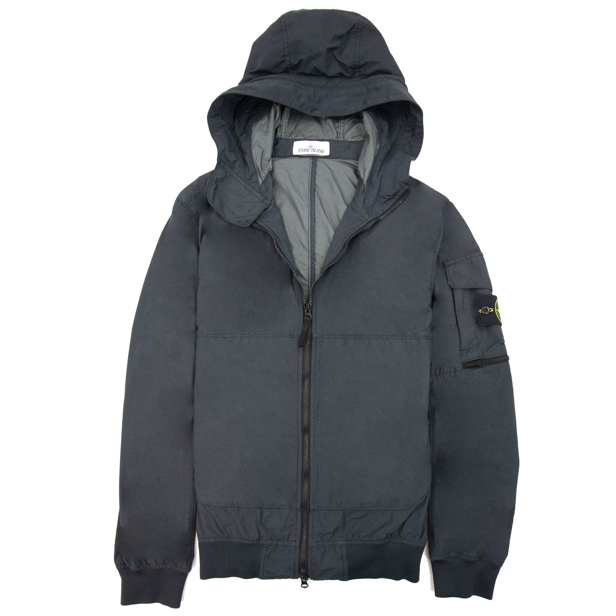 Stone Island 40632 Naslan Light Watro Garment Dyed Grey