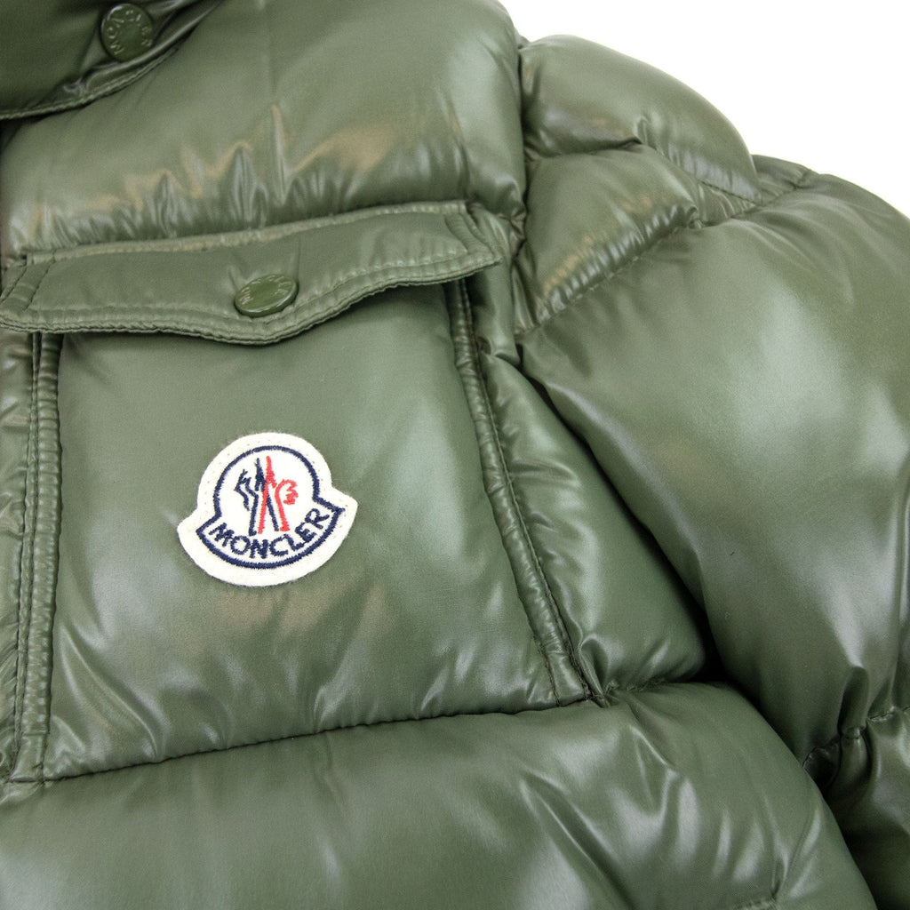 Moncler Junior Montbeliard Down Jacket Green 89a