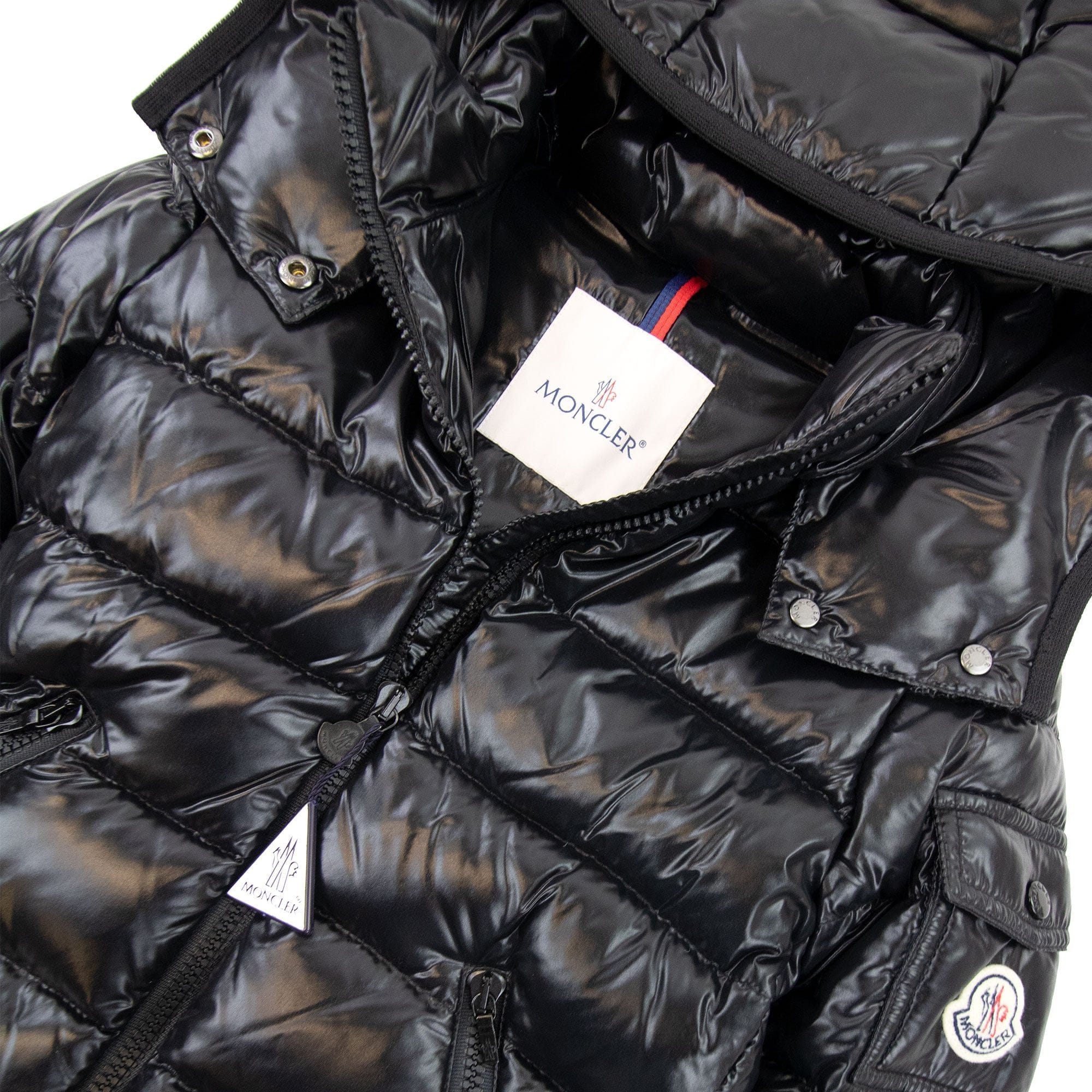 Moncler Junior Bady Padded Down Jacket Black 999