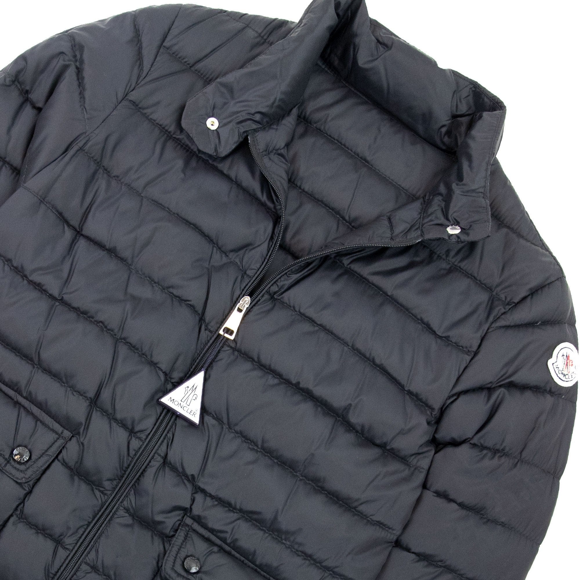 Moncler Junior Lans Puffa Jacket Black 999