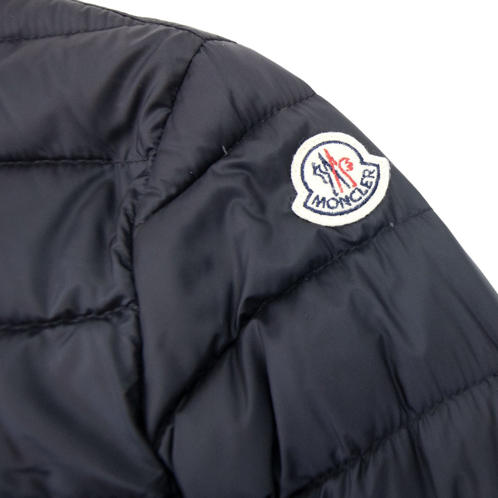 Moncler Junior Lans Puffa Jacket Black 999