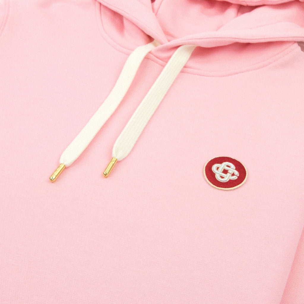 Casablanca Logo Hooded Sweatshirt Pink